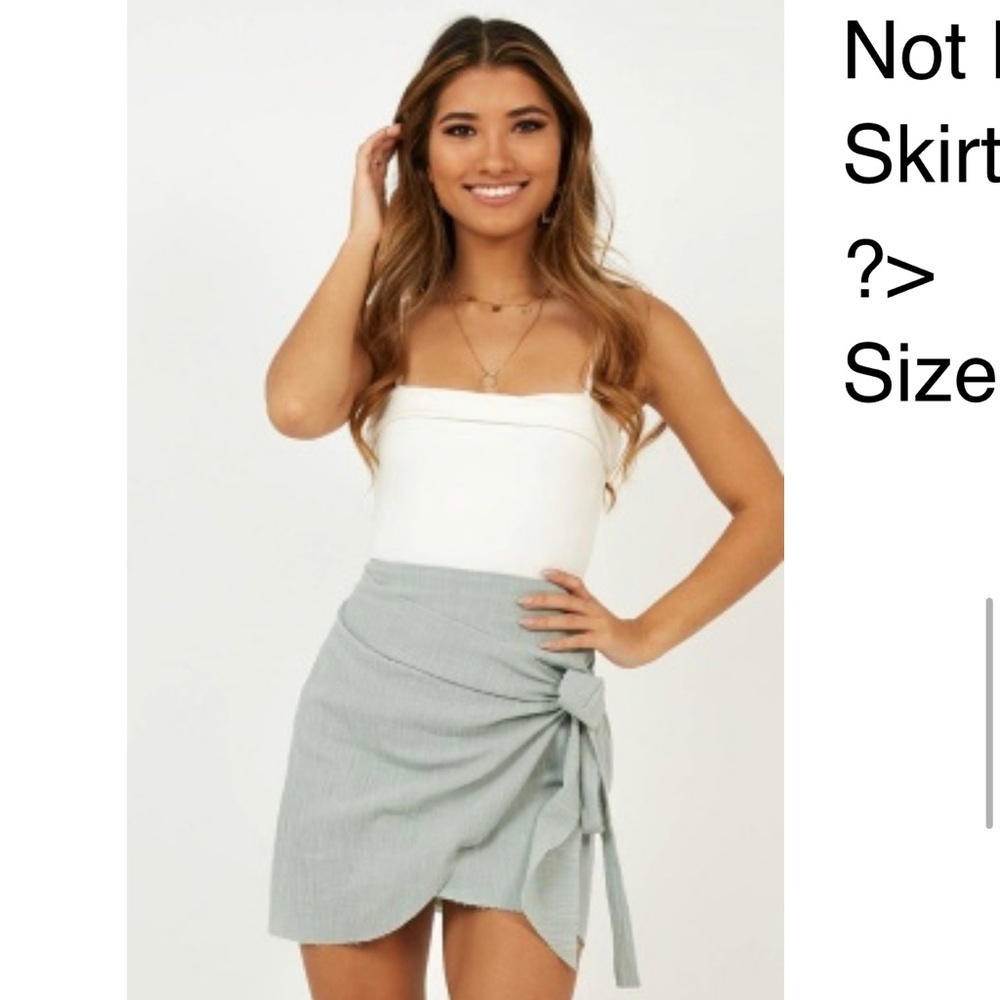 Showpo wrap skirt